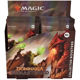 Magic the Gathering Dominaria Remastered Collector Booster 1-Box - DACW Live 7 Spot Mana Value Break #2