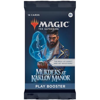 Magic the Gathering Murders at Karlov Manor Play Booster Pack
