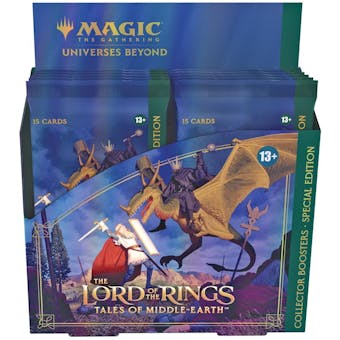 Magic the Gathering LOTR: Tales of Middle-earth Special Edition Collector Booster Box (Presell)