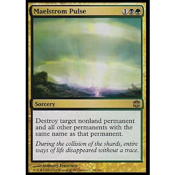 Magic the Gathering Alara Reborn Single Maelstrom Pulse FOIL - SLIGHT PLAY (SP)