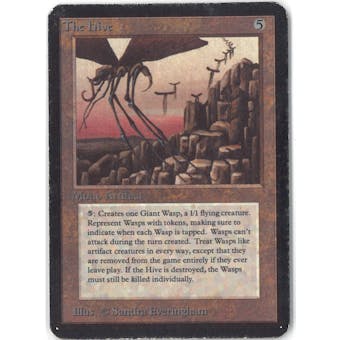 Magic the Gathering Alpha Single The Hive - MODERATE PLAY (MP)