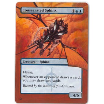 Magic the Gathering Mirrodin Besieged Single Consecrated Sphinx ALTERED - SLIGHT PLAY
