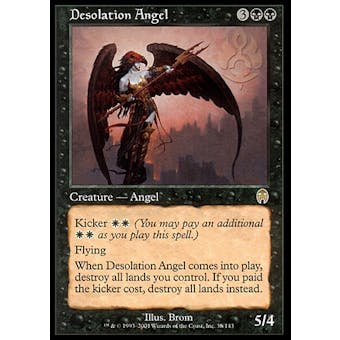 Magic the Gathering Apocalypse Single Desolation Angel - SLIGHTLY PLAYED (SP)