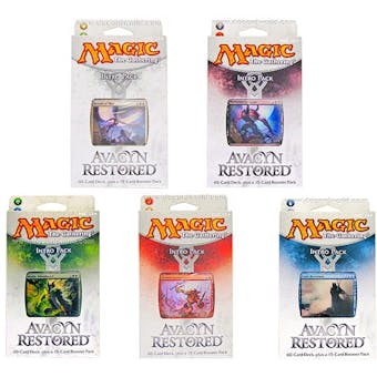 Magic the Gathering Avacyn Restored Intro Pack Set of 5