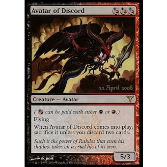 Magic the Gathering Promotional Single Avatar of Discord FOIL - SLIGHT PLAY (SP)