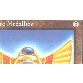 Magic the Gathering Tempest Single Sapphire Medallion (Charlie Brown Misprint) - MP