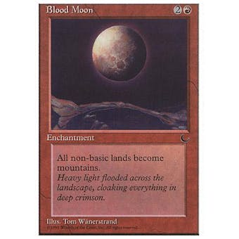 Magic the Gathering Chronicles Single Blood Moon - MODERATE PLAY (MP)