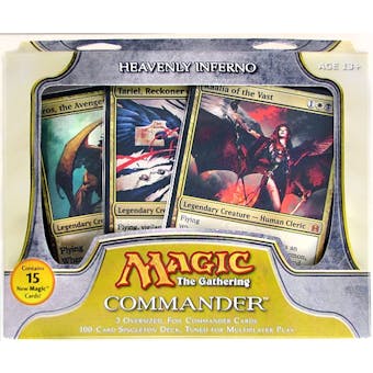 Magic the Gathering Commander Deck (2011) - Heavenly Inferno