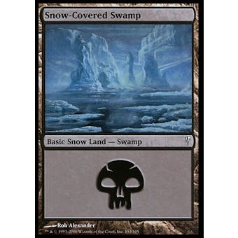 Magic the Gathering Coldsnap Single Snow-Covered Swamp - NEAR MINT (NM)