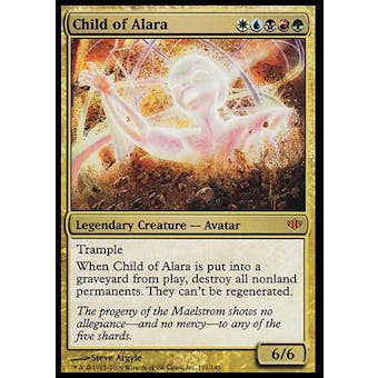 Magic the Gathering Conflux Single Child of Alara - MODERATE PLAY (MP)