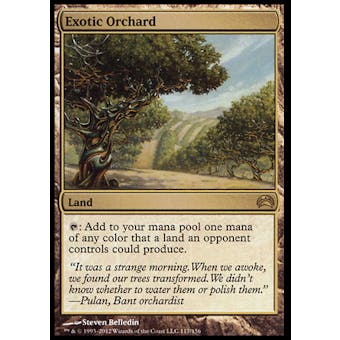 Magic the Gathering Conflux Single Exotic Orchard FOIL - SLIGHT PLAY (SP)