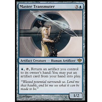 Magic the Gathering Conflux Single Master Transmuter - SLIGHT PLAY (SP)