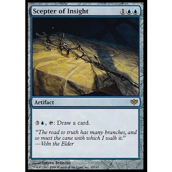Magic the Gathering Conflux Single Scepter of Insight FOIL - NEAR MINT (NM)