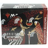 Magic the Gathering Innistrad: Crimson Vow Collector Booster 6-Box Case
