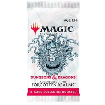 Magic The Gathering Adventures in the Forgotten Realms Collector Booster Pack