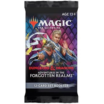 Magic The Gathering Adventures in the Forgotten Realms Set Booster Pack