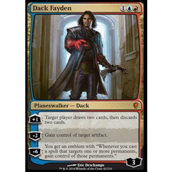 Magic the Gathering Conspiracy Single Dack Fayden FOIL - NEAR MINT (NM)