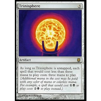 Magic the Gathering Darksteel Single Trinisphere - MODERATE PLAY (MP)