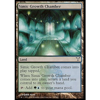 Magic the Gathering Dissension Single Simic Growth Chamber FOIL - SLIGHT PLAY (SP)