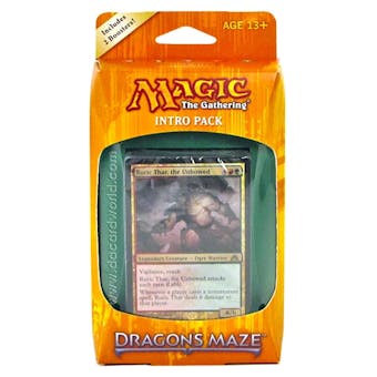 Magic the Gathering Dragon's Maze Intro Pack - Gruul Siege