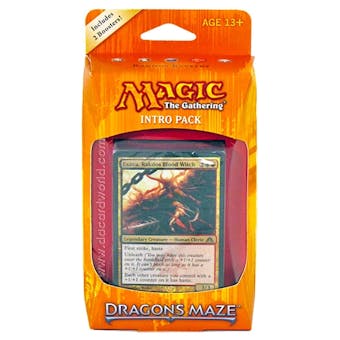 Magic the Gathering Dragon's Maze Intro Pack - Rakdos Revelry