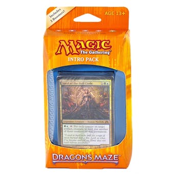 Magic the Gathering Dragon's Maze Intro Pack - Simic Domination
