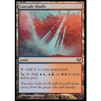 Magic the Gathering Eventide Single Cascade Bluffs - MODERATE PLAY (MP)