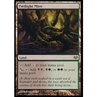 Magic the Gathering Eventide Single Twilight Mire - MODERATE/HEAVY PLAY (MP/HP)