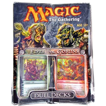 Magic the Gathering Elves Vs. Goblins Duel Deck (Ex-Box Mt-Pack)