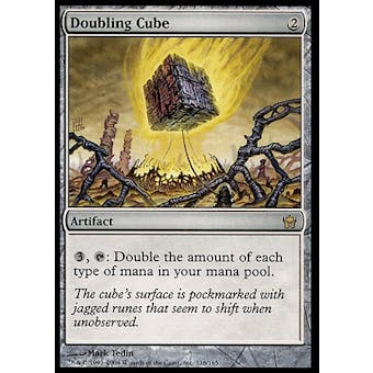 Magic the Gathering Fifth Dawn Single Doubling Cube - SLIGHT PLAY (SP)