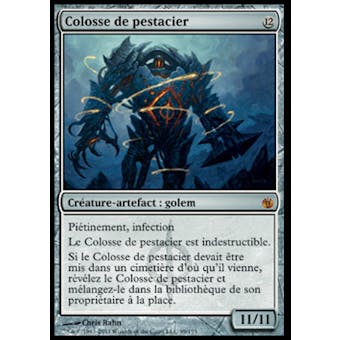 Magic the Gathering New Phyrexia FRENCH Single Blightsteel Colossus - SLIGHT PLAY (SP)