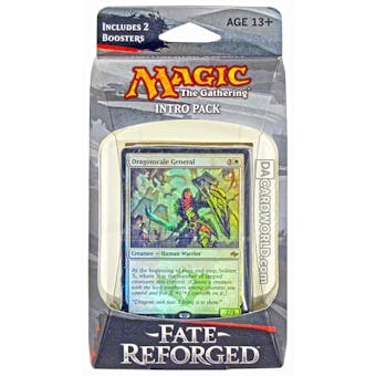 Magic the Gathering Fate Reforged Intro Pack - Unflinching Assault