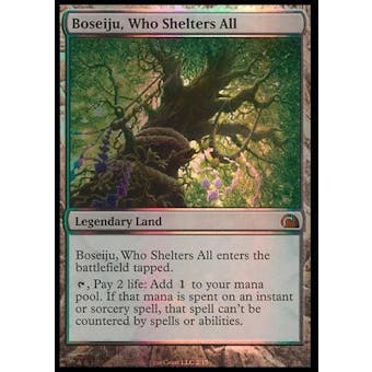 Magic the Gathering From The Vault Single Boseiju, Who Shelters All FOIL - SLIGHT PLAY (SP)