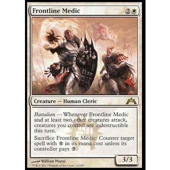 Magic the Gathering Gatecrash Single Frontline Medic Foil - NEAR MINT (NM)