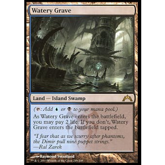 Magic the Gathering Gatecrash Single Watery Grave - SLIGHT PLAY (SP)
