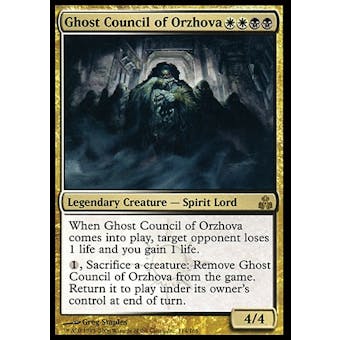 Magic the Gathering Guildpact Single Ghost Council of Orzhova - SLIGHT PLAY (SP)