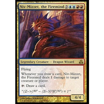 Magic the Gathering Guildpact Single Niv-Mizzet, the Firemind - MODERATE PLAY (MP)