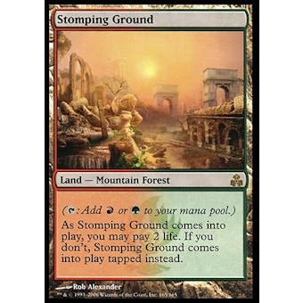 Magic the Gathering Guildpact Single Stomping Ground FOIL - NEAR MINT (NM)