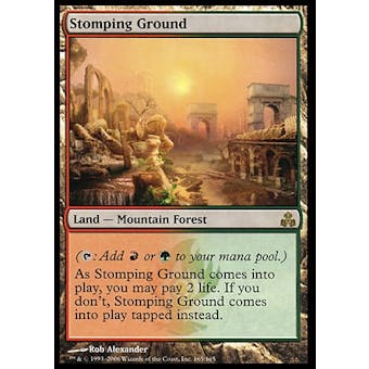 Magic the Gathering Guildpact ITALIAN Single Stomping Ground - SLIGHT PLAY (SP)