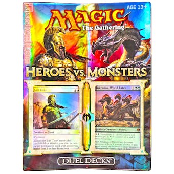 Magic the Gathering Heroes Vs. Monsters Duel Deck
