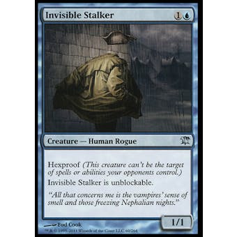 Magic the Gathering Innistrad Single Invisible Stalker FOIL - NEAR MINT (NM)