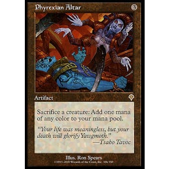 Magic the Gathering Invasion Single Phyrexian Altar - MODERATE PLAY (MP)
