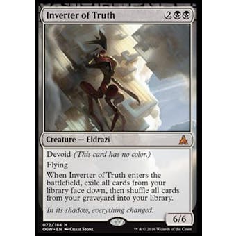 Magic the Gathering Oath of the Gatewatch Single Inverter of Truth Foil NEAR MINT (NM)