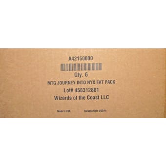 Magic the Gathering Journey Into Nyx Fat Pack Case (6 Ct.)