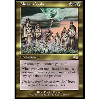 Magic the Gathering Judgment Single Mirari's Wake FOIL - MODERATE PLAY (MP)