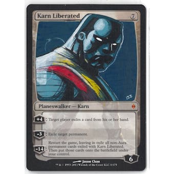 Magic the Gathering New Phyrexia ALTERED Single Karn Liberated (COLOSSUS) - NEAR MINT (NM)