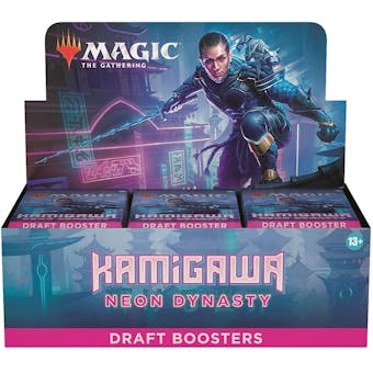 Magic The Gathering Kamigawa: Neon Dynasty Draft Booster 6-Box Case