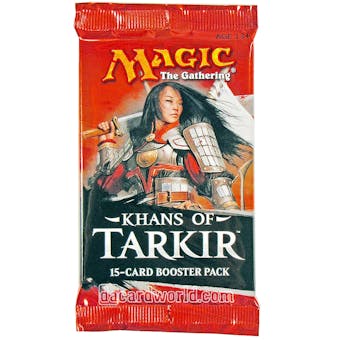 Magic the Gathering Khans of Tarkir Booster Pack
