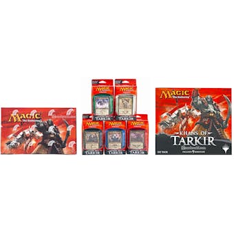 Magic the Gathering Khans of Tarkir Combo (Booster Box, Fat Pack, Set of 5 Intros)