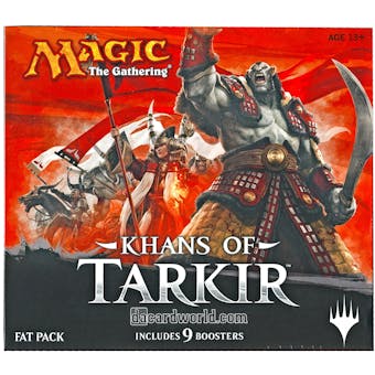 Magic the Gathering Khans of Tarkir Fat Pack Box